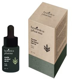 Botanicapharma. Aceite del árbol del té 20 ml. 100% Puro. Formato gotero. Vegano.