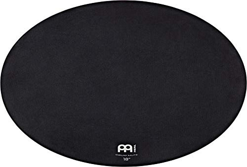 Meinl Cymbals Drum Mute 18 Zoll Trommel Dämpfer - Schlagzeug Zubehör, Schwarz (MDM-18)