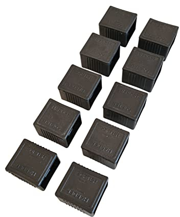Coemo Set 10 STK Härtegradschieber für Lattenrost Ersatzteil, 20x25 mm | 10 Stück Härtegradschieber als Ersatzteil oder zum Nachrüsten, für Lattenroste / Federleisten in verschiedenen Größen