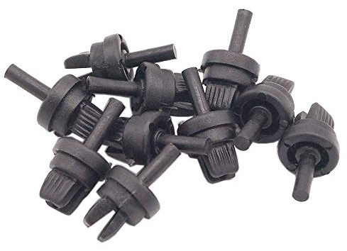 10 x YOU.S Original Hutablage Halteband Befestigungsclip Clips Lochkreis Ø 6x7 mm - 7705099001