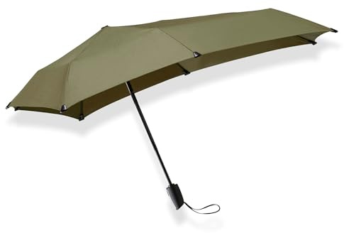 senz ° Mini-Regenschirm, automatisch, winddicht, 90,9 x 90,9 cm, Olivenzweig, Olivenzweig
