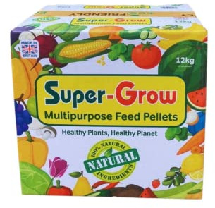 Natural Plant Food, Soil Conditioner & All-Purpose Fertiliser Pellets 12 kg | Chemical and Peat Free