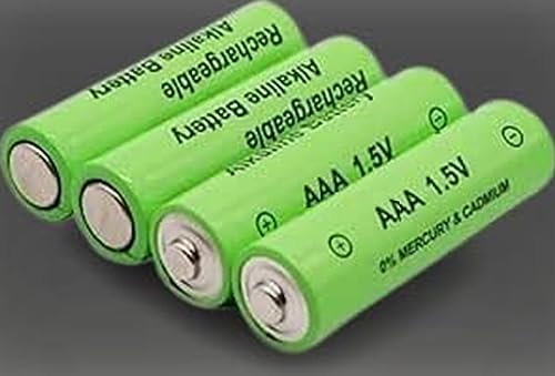 TOMMI - Batterie ricaricabili, ad alta capacità, 3800 mAh, pre-caricate, conf 4 pezzi (AAA)