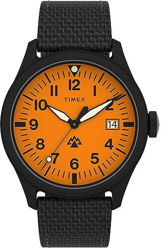Timex Expedition North Traprock Herren-Armbanduhr, 43 mm, Zifferblatt mit schwarzem Gehäuse