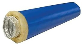 conduit souple aluminium - calorifugé - spireo - diamètre 125 mm - 10 mètres - atlantic 425803