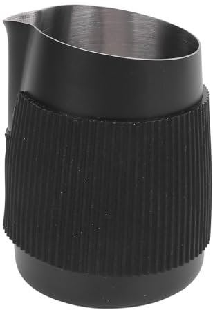 Bruciale a Vapore del caffè, Tazza di Schiuma di Latte in Acciaio Inossidabile con Scala, Isolamento a Vuoto a Doppia Parete, Accessori per Macchine per caffè con Brocca per