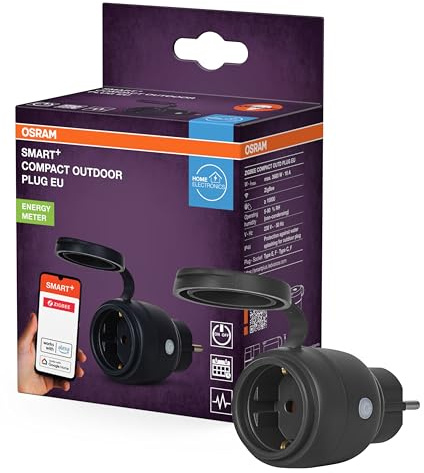 OSRAM SMART+ ZIGBEE Presa da esterni-EU Nera