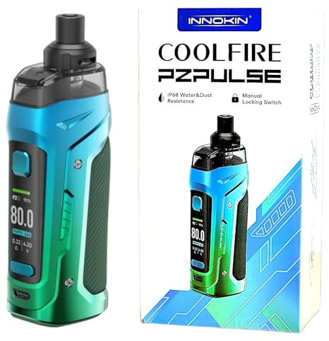 For Innokin CoolFire PZPulse Kit 80 W Batería 2400 mAh Pantalla TFT 0,96
