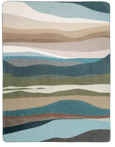 biederlack Wohndecke mit Zierstich Iceland Horizon (220x240)