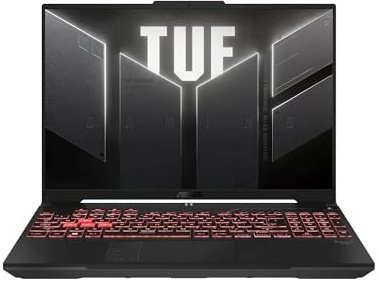 ASUS TUF Gaming A16 Laptop: AMD Ryzen 5 7535HS, NVIDIA GeForce RTX 4050, 16GB DDR5 RAM, 512GB PCIe SSD, 16 Full HD+ (1920x1200) 144Hz Display, Windows 11