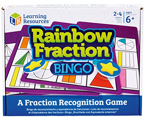 Learning Resources Regnbågsfraktion Bingo Spel