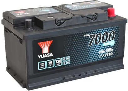Yuasa YBX7110 12V 75Ah 730CCA EFB Maintenance Free Start Stop Battery
