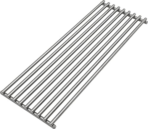 Grillfürst Edelstahl Grillrost für Broil King Baron - pflegeleichtes Grillgitter mit 8 mm starken Streben, Ersatz Grillrost im Format 43,6 x 15,9 cm