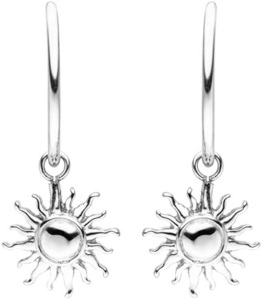 Purelei Sun Ohrringe (Silber) – Damenohrringe aus langlebigem Edelstahl – Wasserfeste Ohrringe Damen – Modeschmuck für deinen individuellen Look