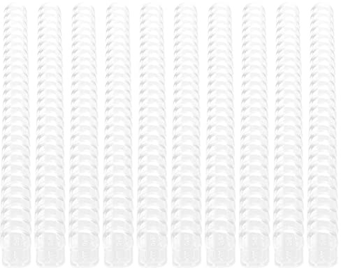 Cabilock 10PCS Notebook Binding Spines B5 26 Hole Loose Leaf Binder Plastic Binder Rings for Notebook Album Scrapbook