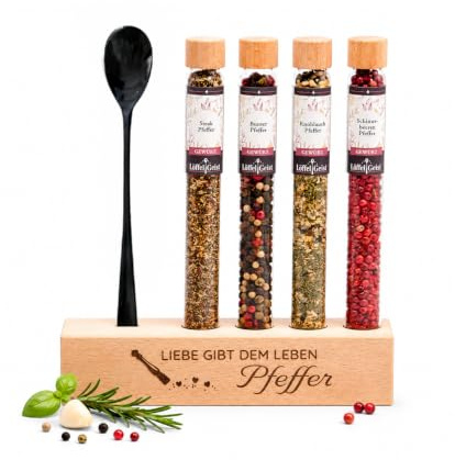 Löffelgeist® Gewürzset Liebe gibt dem Leben Pfeffer