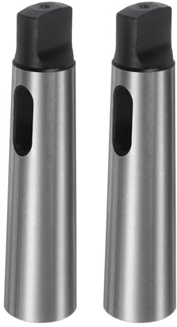 sourcing map 2PCS Morse Taper Adapter MT4-MT3 Accuracy 0.02mm High-Carbon Steel Drill Sleeve Reducing Morse Taper Center Sleeve Reducing Drill Chuck Sleeve for Lathe Milling Part