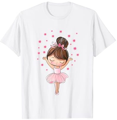 Ballerina Ballett Tanz Ballett Mädchen T-Shirt