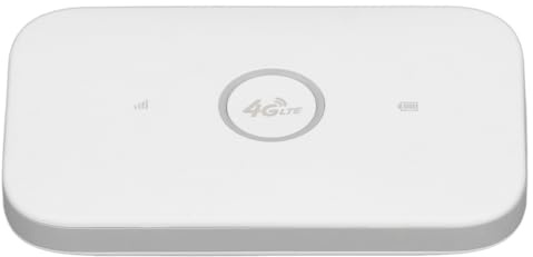 XUMIUZIY 4G LTE Mobile Hotspot, Tragbarer WLAN Router mit SIM Kartensteckplatz, Anschluss von Bis zu 10 Geräten, 300 Mbit/s WLAN Modem Router für Reisen