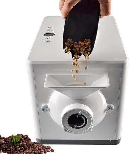 Electric Coffee Roasting Machine, Automatic Coffee Bean Roaster, 1500g Max Capacity, 100-250℃ and 30s-90min Adjustable, 360° Stir-fry and No Fried Paste, for Cashew Nuts, Peanuts, Melon Seeds