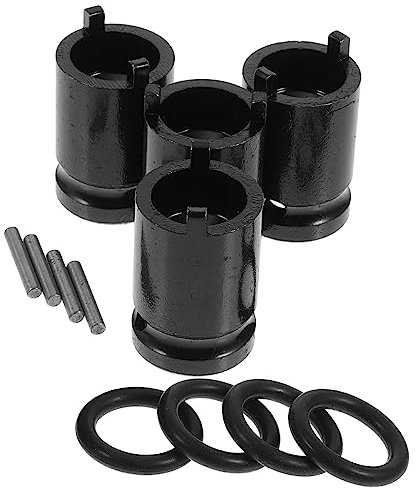 IWOWHERO 4pcs Carbon Steel Socket Wrenches Angle Grinder Spanner Set for Disassembly, Replacement Socket Tools Compatible Angle Grinder Parts