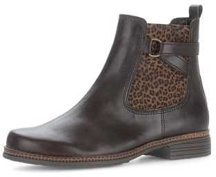 Gabor dam Chelsea Boots, stövletter, ankelstövlar, bästa passform, Moro 28, 40 EU