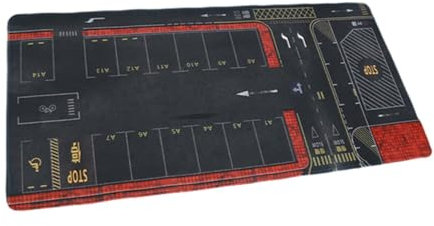 Perfeclan 1:64 Scale Underground Garage Parking Lot Mat for Children Adults Mini Model Car Garage Scene Mat Vehicle Scene Display Toy