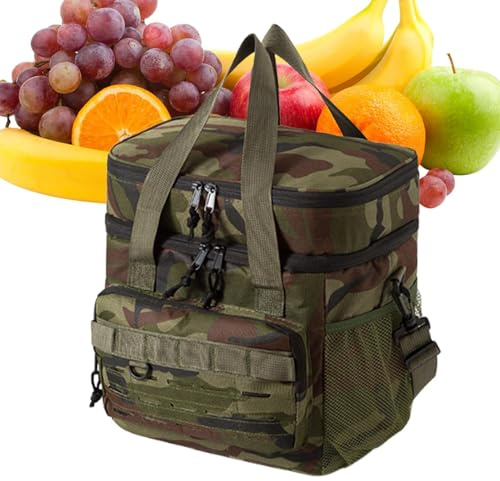Sac Isotherme pour Le Repas de Midi - Glacière Isotherme 19 litres pour Repas,Glacière de Plage - pour Voiture Camping Travail Pique-Nique Golf Extérieur Plage Road Trip Camion Piscine