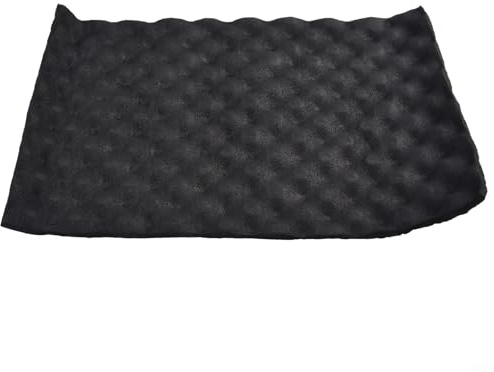 Tapis insonorisant de voiture en mousse de 2 cm d'épaisseur pour isolation phonique et amortissement acoustique, convient pour l'intérieur et l'extérieur du véhicule (50 x 80 cm)