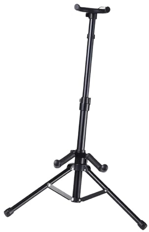 KiBcsLic Geigenständer mit Bogenhalter, Vertikales Stativ für Zuhause, Schule Und Konzerte