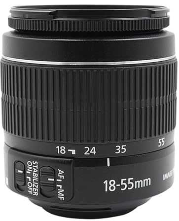 lentille， Compatible avec l'objectif Zoom Standard Canon EF-S 18-55 mm f/3,5-5,6 is II