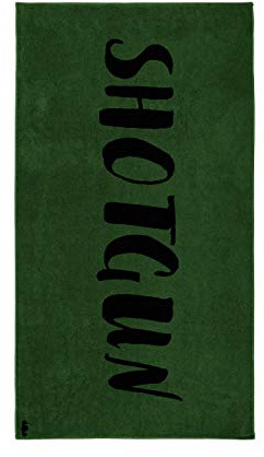 Seepferdchen Shot Gun Strandtuch, Baumwolle, Armee, 180 x 100 x 0,03 cm