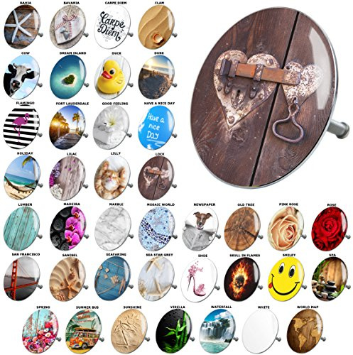 Bathtub Plug | Wide Choice of Colorful Bathtub Plugs | Easy to Insert Into the Bathtub (Lock)