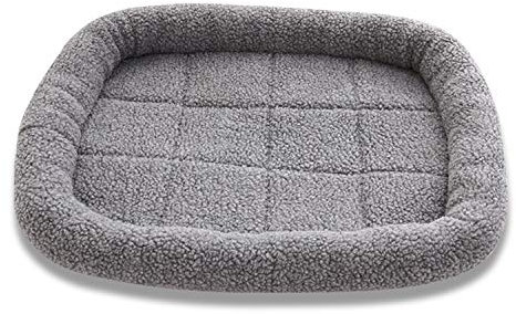 PETCUTE Hundebett Katzenbett Hundekäfig Bett Matten hundekissen Haustier Betten für Hundezwinger Katzenkissen Fleece Maschine Waschbar
