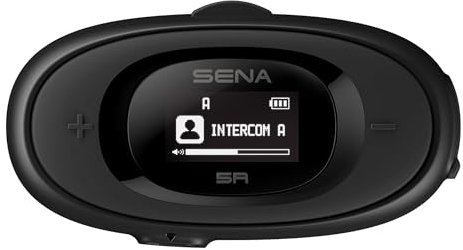 Sena 5R Two-Way HD Motorcycle Bluetooth Intercom Headset, Dual Pack