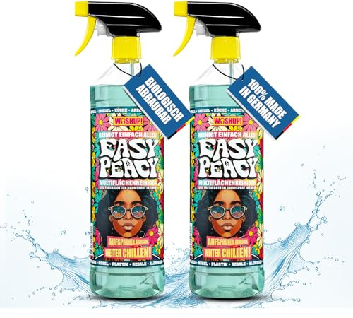 WOSHUP! Easy Peacy Allzweckreiniger - 1000 ml Multiflächen Allzweckreiniger Spray für Tische, Küche, Arbeitsflächen, Displays, Amaturen und Innenraum (2)