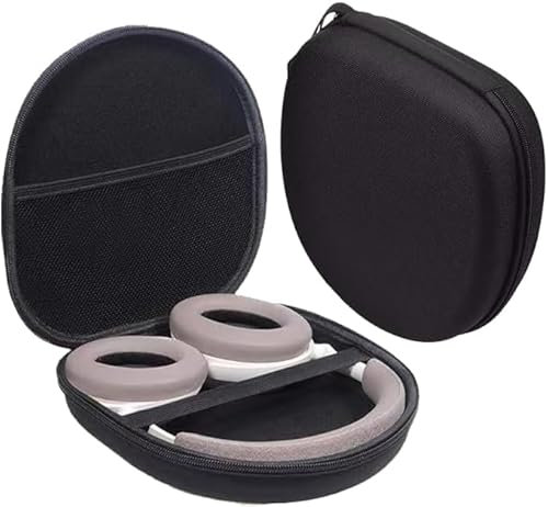 Portable Headphone Case Over Ear Wireless Bluetooth Universal Brand Headphone Case Compatible With SONY JBL And Other Brands Headset bag (Black)