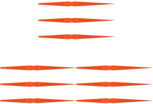 JECOMPRIS 9pezzi Taper Gauge Strumento Di Misura Spessore e Gap Per Pannelli Auto Alta Precisione Per Ispezione Di Cracks e Superfici Utensile Per Carrozzeria e Motore
