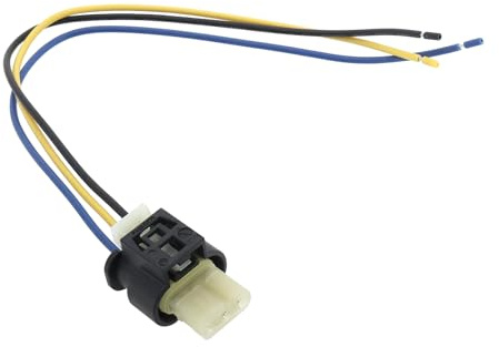 ECSiNG 3 Pin Front Plug Harness of Car Parking Sensor Connector A0225452526 0225452526 Compatible with Mercedes C E S Class W177 W206 W213 W222