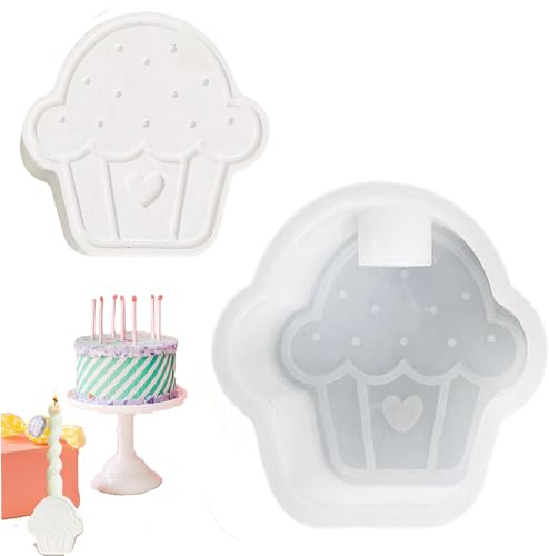 Silikonformen Gießformen,Silikon Gießformen,Silikonform Kerzenhalter,Kerzenformen Zum Gießen,Multifunktional Silikongießform Einschieber,Ideal Für Die Herstellung Kuchen Bei Geburtstagen Oder Partys