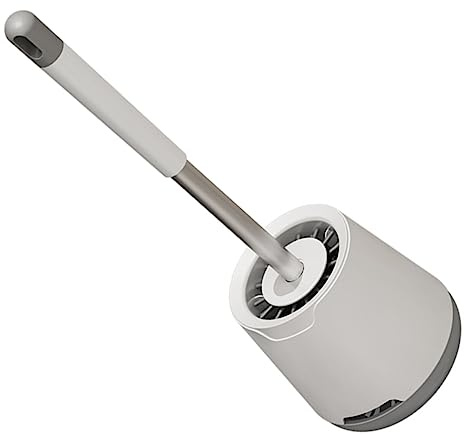JECOMPRIS 1 Ensemble Balayette WC Murale avec Support Outil de Nettoyage Compact pour Salle de Bain Accessoire Pratique et pour