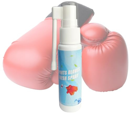 Desodorante Guantes Boxeo Spray Natural, Limpiador, Refrescante | Spray desodorizante para equipamiento deportivo para guantes de boxeo, hockey, fútbol americano, botas y material deportivo