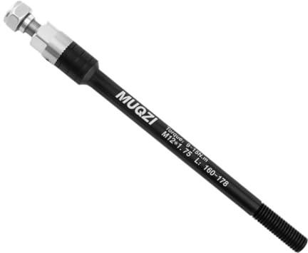 APLVFFZH Axe Traversant Vélo Remorque 12mm Adaptateur Attelage Vélo Alliage Aluminium Moyeu Métal Remplacement Pratique Fonction Montage Simple Convient Entret