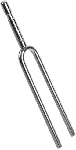 TOYZFRIENDY Stimmgabel und Feinem Polierprozess mit Glatter Oberfläche aus Metall als Praktisches Stimmgerät Standard A440 für Violine und Gitarre im Musikzubehör