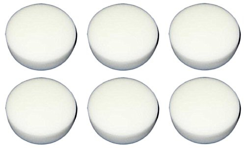 6 Packs Hoover Platinum Stick and Hand Vac Linx Compatible Reusable Foam Filters