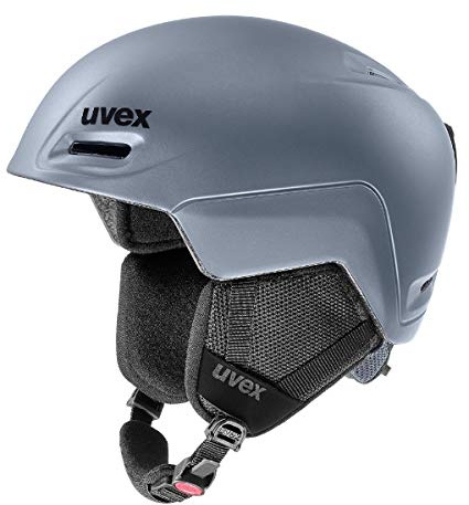 uvex jimm - Leichter Skihelm für Damen und Herren - individuelle Größenanpassung - Lautsprecher-kompatibel - Strato matt - 55-59 cm