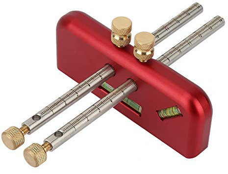 Calibro di alluminio regolabile della lega di alluminio Marcatura Scriba di legno Scanalatura di DIY Strumento di incisione di DIY