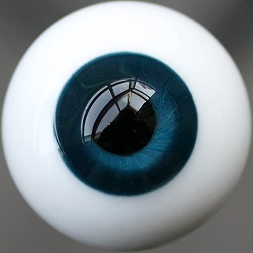DUNGS 6mm 8mm 10mm 12mm 14mm 16mm 18mm 20mm 22mm 24mm Dark Blue Glass Eyes Eyeball Doll Dollfie Making Crafts
