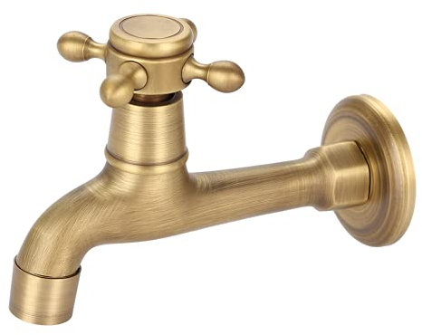 Pssopp Badewanne Wasserhahn, Mopp Pool Wasserhahn Küchenarmatur Küchenarmatur Waschtisch Kaltwasserhahn für Garten Badezimmer Waschbecken Spüle(Pool Wasserhahn lang wischen)