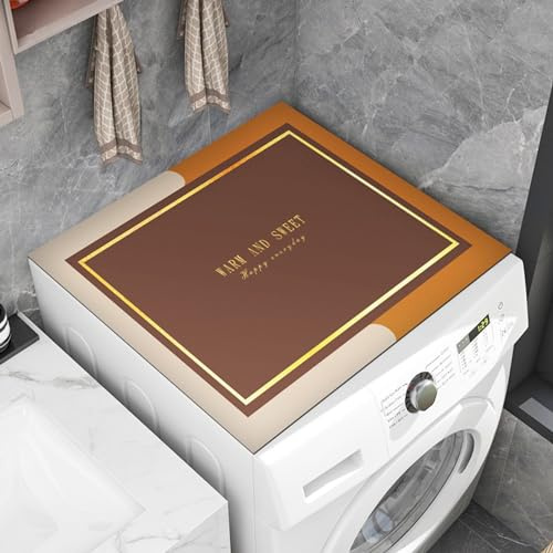 Washing Machine Mat ，washer Top Mats，anti Vibration Mat，washing Machine Top Cover Mat，protection Buffer，no Worry About Water Will Go Through,long-lasting ，For Bedside Table,Furniture Surface,Bath Mat